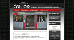 Desktop Screenshot of couloir.fr